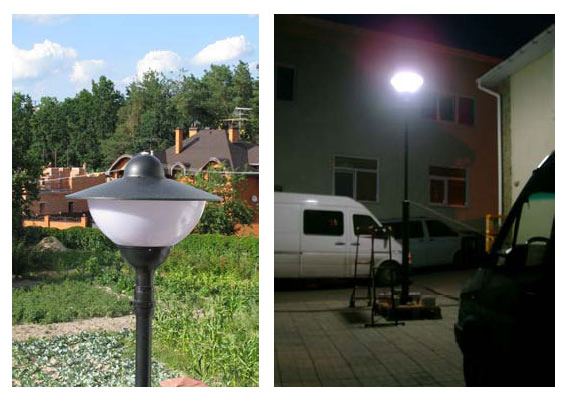 парковый светильник